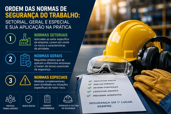 Ordem das Normas de Segurança do Trabalho: Setorial, Geral e Especial e Sua Aplicação na Prática